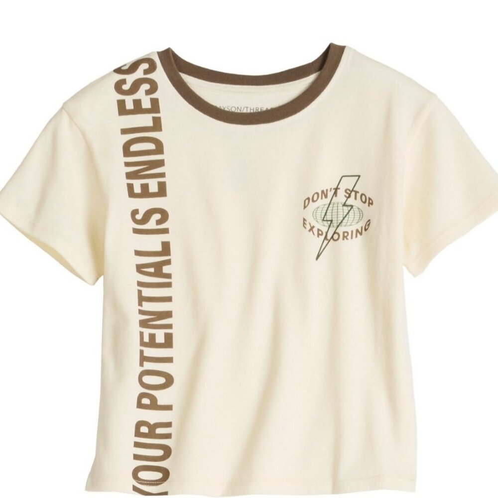 Toddler Boy Grayson Threads The Label Potential is Endless Tee Size 3T NWT